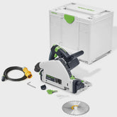 Festool TS 55 FEQ-Plus 110V GB 160mm Circular Plunge-Cut Saw In Systainer - 576707