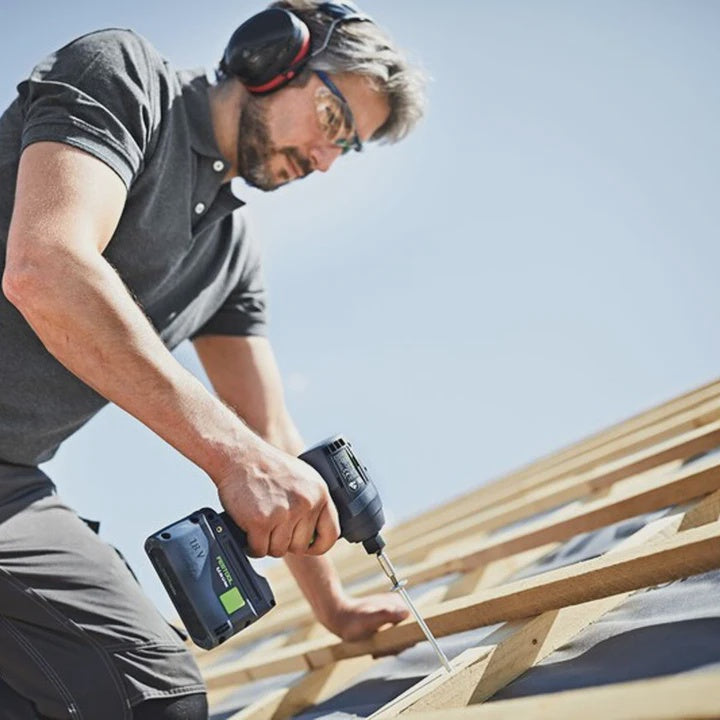 Festool TID 18 5,0/4,0-Set TPC 18/4 18V Brushless Percussion Drill & Impact Driver With 1 x 5.0Ah/4.0Ah Battery, Charger 577655