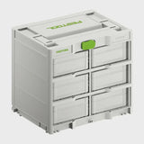 Festool SYS3-RK/6 M 337-Set Systainer³ Rack - 577816