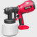 Excel 18V Cordless 1000ml Spray Gun with 1 x 5.0Ah Battery & Charger