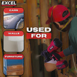 Excel 18V Cordless 1000ml Spray Gun with 1 x 5.0Ah Battery & Charger