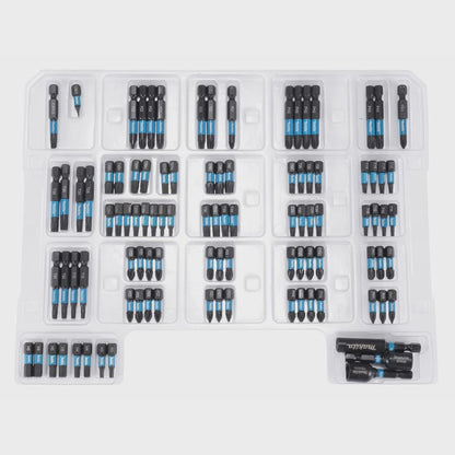 Makita E-24826 Impact Black Bit Set Of 100 Piece