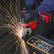 Excel 18V Cordless Angle Grinder 115mm with 1 x 5.0Ah Battery & Charger EXL555B