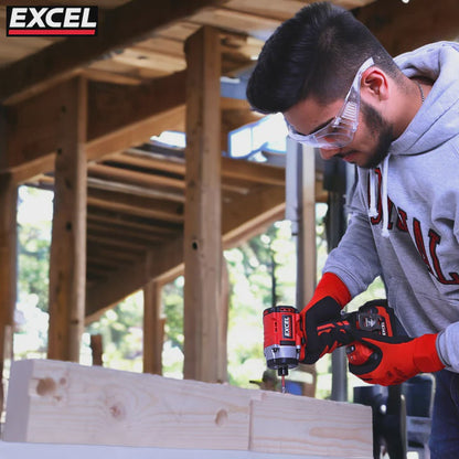 Excel 18V Cordless Brushless Impact Driver with 1 x 5.0Ah Battery Charger & Bag