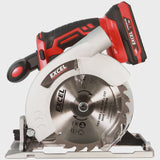 Excel 18V Cordless Circular Saw 165mm with 1 x 5.0Ah Battery & Charger