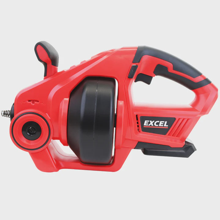 Excel 18V Cordless Drain Cleaner with 1 x 5.0Ah Battery & Charger