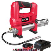 Excel 18V Cordless Grease Gun with 1 x 5.0Ah Battery & Charger