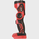 Excel 18V Cordless LED Flashlight Torch with 1 x 5.0Ah Battery Charger & 18" Bag