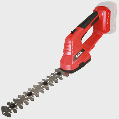 Excel 18V Hedge Trimmer & Grass Shear with 2 x 5.0Ah Batteries + Fast Charger EXL5235
