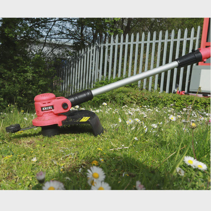 Excel 18V Grass Trimmer Cutter with 1 x 4.0Ah Battery & Charger EXL5206