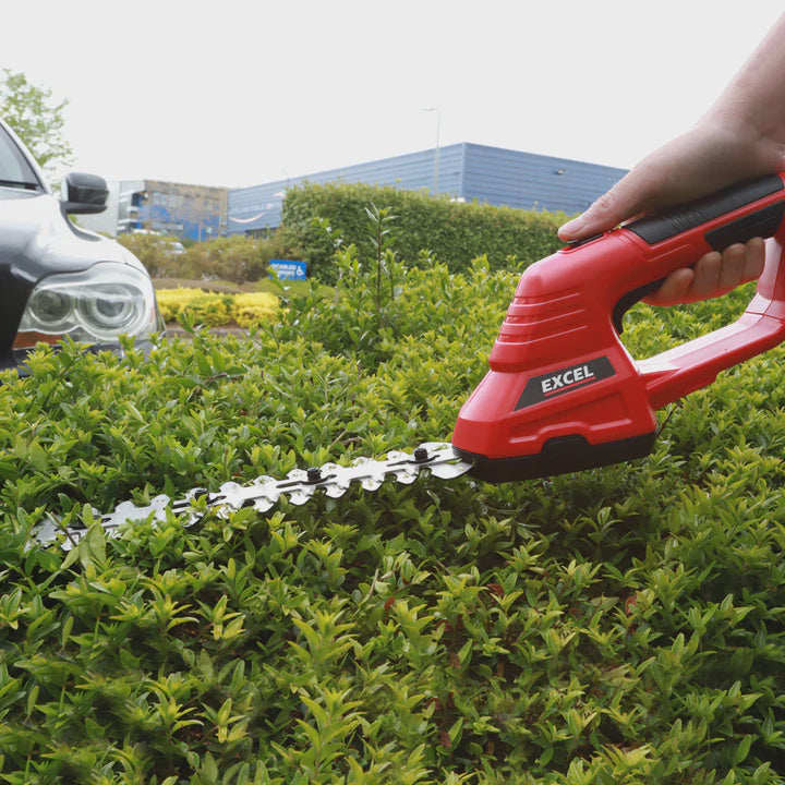 Excel 18V Hedge Trimmer Cutter & Grass Shear with 1 x 5.0Ah Battery & Fast Charger EXL5204