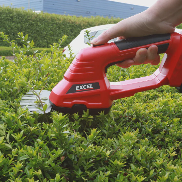 Excel 18V Hedge Trimmer Cutter & Grass Shear with 1 x 5.0Ah Battery & Fast Charger EXL5204