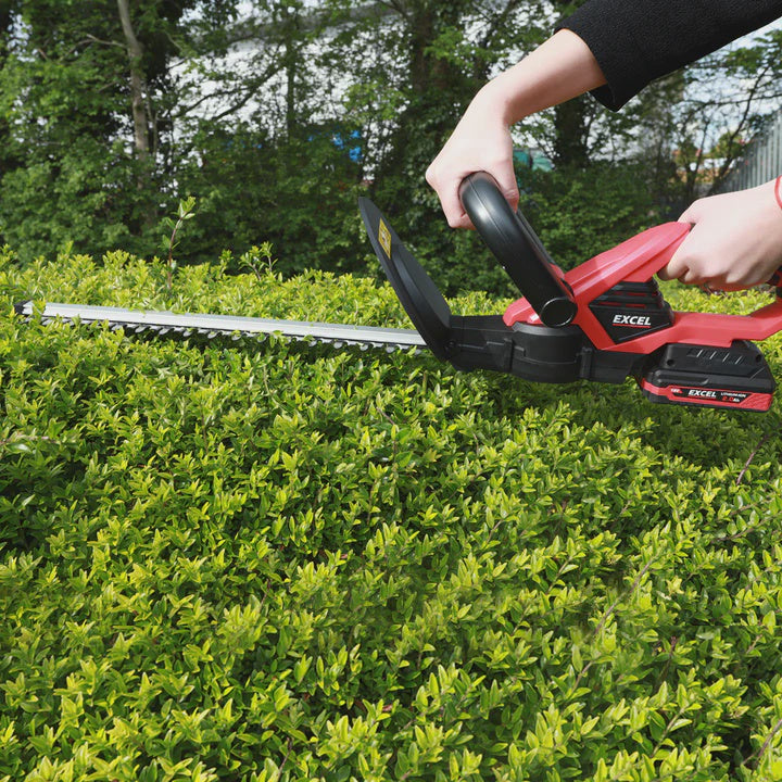 Excel 18V Hedge Trimmer Cutter with 1 x 5.0Ah Battery & Fast Charger EXL5194