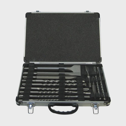 Makita HR2630 240V Hammer Drill With D-21200 17 Piece Drill Bit Set