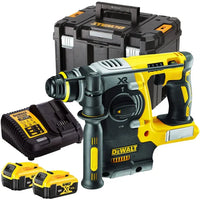 DeWalt DCH273N 18V Brushless SDS+ Rotary Hammer Drill with 2 x 5.0Ah Batteries & Charger in Case