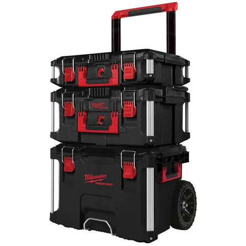 Milwaukee Packout Trolley Toolbox 3 Piece Set 4932464244