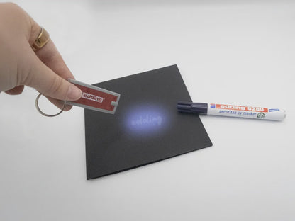 Edding  EDD48280100 8280 Securitas UV Marker + Fob