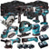 Makita T4T10051PT 18V 10 Power Tool Kit with 3 x 5.0Ah Battery & Charger