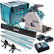 Makita DSP600TJ 36V Brushless Plunge Saw Set 2 x 5.0Ah Batteries & Accessories