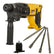 DeWalt DCH133N 18V Brushless SDS Plus Hammer Drill with 4 Piece Chisel Set