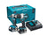 Makita DLX2507TJ 18V Brushless Twin Pack Combi Drill (DHP489z) & Impact Driver (DTD153) With 2 x 5.0Ah Batteries Charger & Case