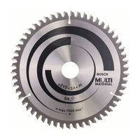 Bosch 210mm 54T Multi Material Circular Saw Blade 2608640511