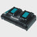 Makita DC18RD/1 14.4 - 18V LXT Twin Port Rapid Battery Charger 110V