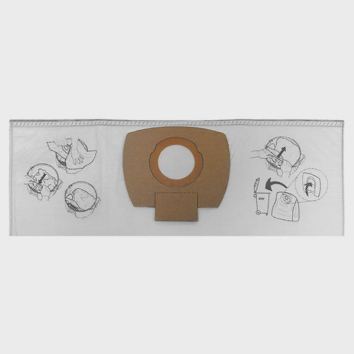 Makita P-72899 Filter Bags For VC2010L & VC2511 - Pack of 5