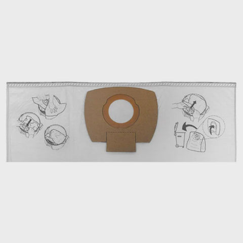 Makita P-72899 Filter Bags For VC2010L & VC2511 - Pack of 5