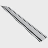 Excel 1.4M Aluminium Plunge Saw Guide Rail (Supplied in 2x700mm plus connector)