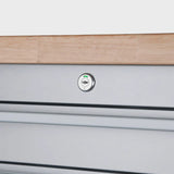 Excel 96" 24 Drawer Stainless Steel Tool Chest Heavy Duty Storage Cabinet