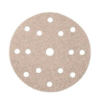 Mirka 2261109925N Basecut 150mm Hook & Loop 15 Holes Sanding Discs 240 Grit Pack of 100