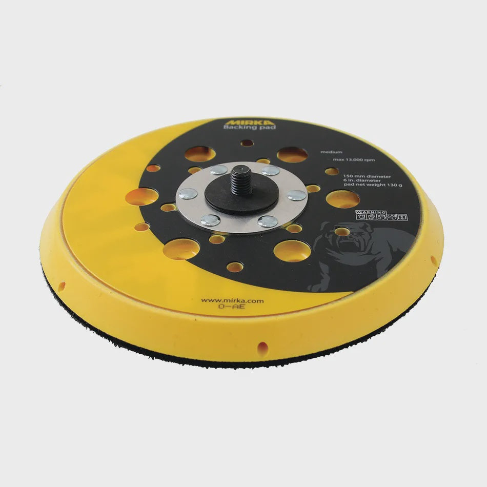 Mirka Sander Backing Pad Net 150mm Grip 48 Hole Medium 8292605011