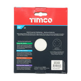 Timco 125mm Random Orbital Sanding Discs 80 Grit Red 231555