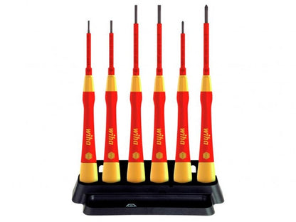 Wiha 42989 PicoFinish SL/PH Fine VDE Screwdriver Set of 7 Piece WHA-42989