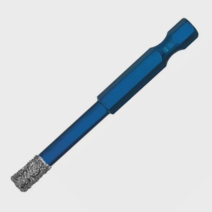 Mexco 6mm Hex Professional Porcelain Dry Diamond Tile Drill Bit A10VBDB6