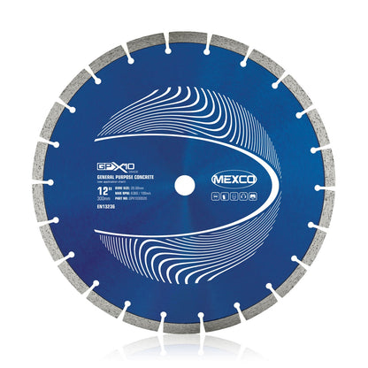 Mexco 300mm Concrete Professional Grade Diamond Blade Cutting Disc GPX1030020