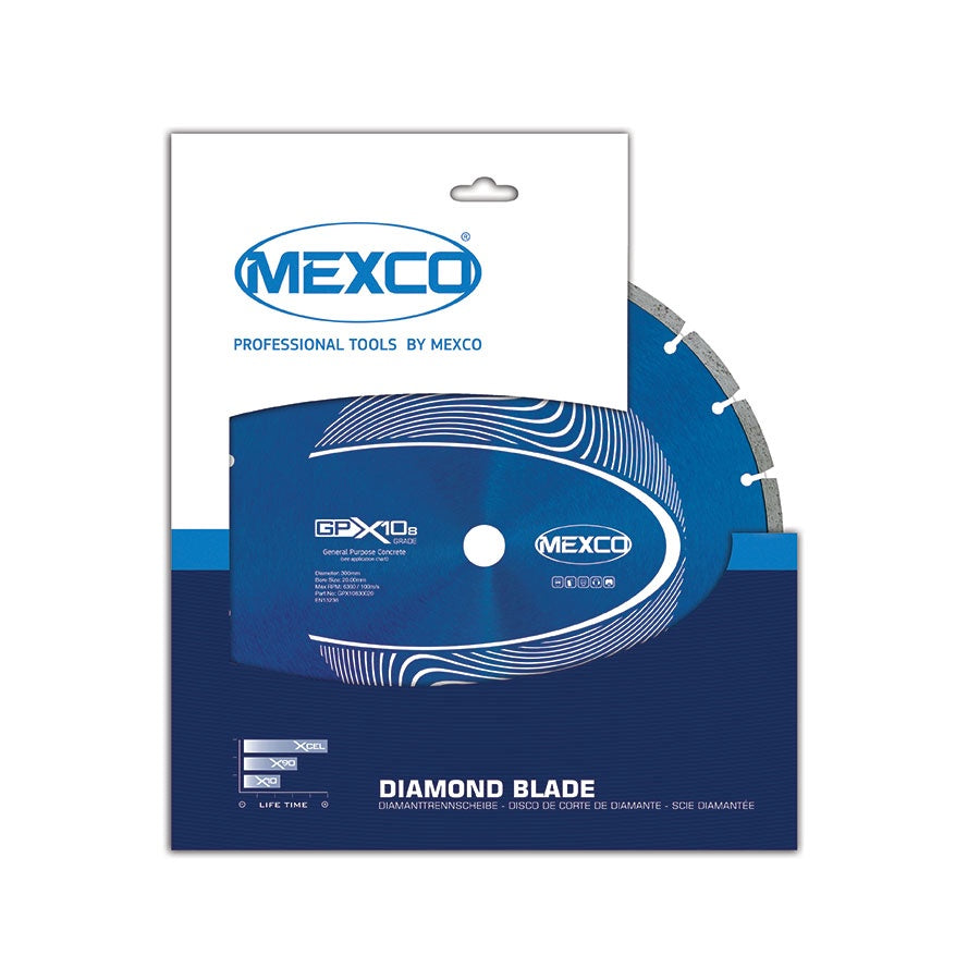 Mexco 230mm Concrete Professional Grade Diamond Blade Cutting Disc GPX1023022