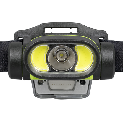 Sealey HT400LED Rechargeable Head Torch with Auto-Sensor 5W & 3W COB LED