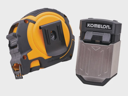 Komelon  KOMCON826QD 8m (26ft) Contractors Tape With Free Belt Clip CON8MXMS