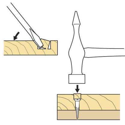 Trend Snappy Countersink with 3/32 (2.5mm) Drill SNAP/CS/6