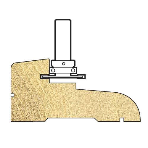 Trend 3mm Cut x 7mm Depth Weatherseal Groover C213AX1/4TC