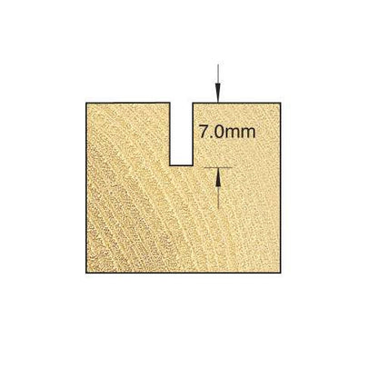 Trend 3mm Cut x 7mm Depth Weatherseal Groover C213AX1/4TC