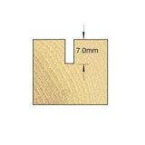 Trend 3mm Cut x 7mm Depth Weatherseal Groover C213AX1/4TC