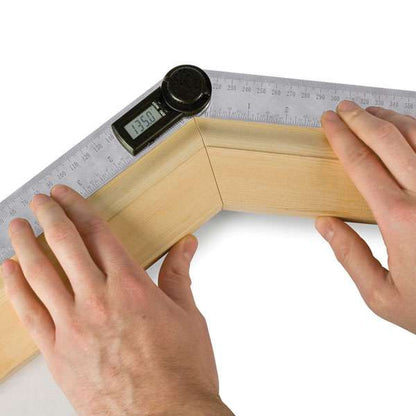 Trend Digital Angle Rule - 360 degree angle range for measuring and marking bevels, mitres and slopes DAR/200