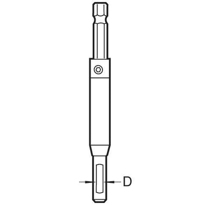 Trend Snappy centring guide 5/64" (2mm) drill SNAP/DBG/5