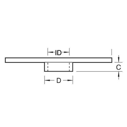 Trend 30mm Guide bush - extra length 10mm spigot length guide bush for trade jig use GB30/A
