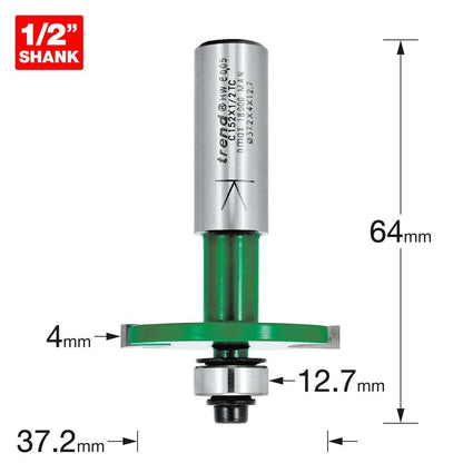 Trend 1/2" 4mm Cut x 37.2mm Dia. Biscuit Jointer Set C152X1/2TC