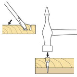 Trend 1/2" Snappy 1/2 inch diameter plug cutter SNAP/PC/12