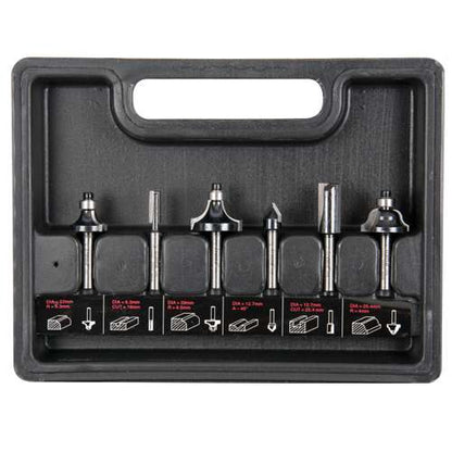 Trend 6pc starter cutter set 1/4 SET/SS11X1/4TC